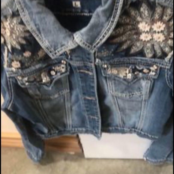 Miss me Denim Jacket - Picture 1 of 4